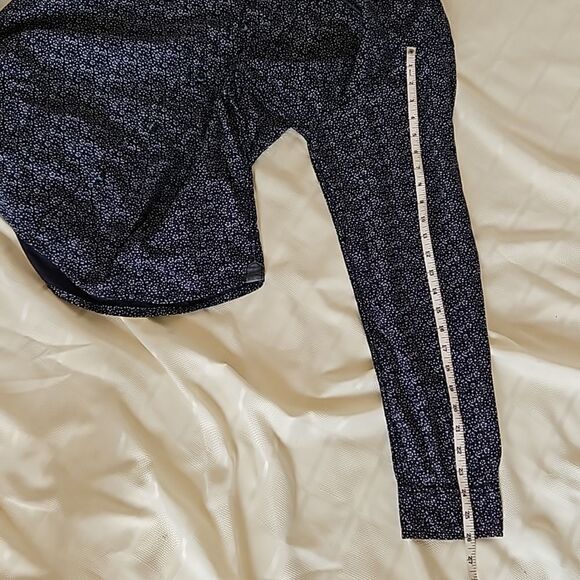 Tailored Recreation Men's Button Down Long Sleeves Cotton Shirt Navy Blue 2XL - Picture 16 of 16